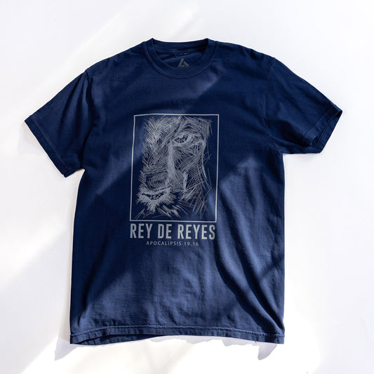 Camiseta Rey de Reyes - Azul