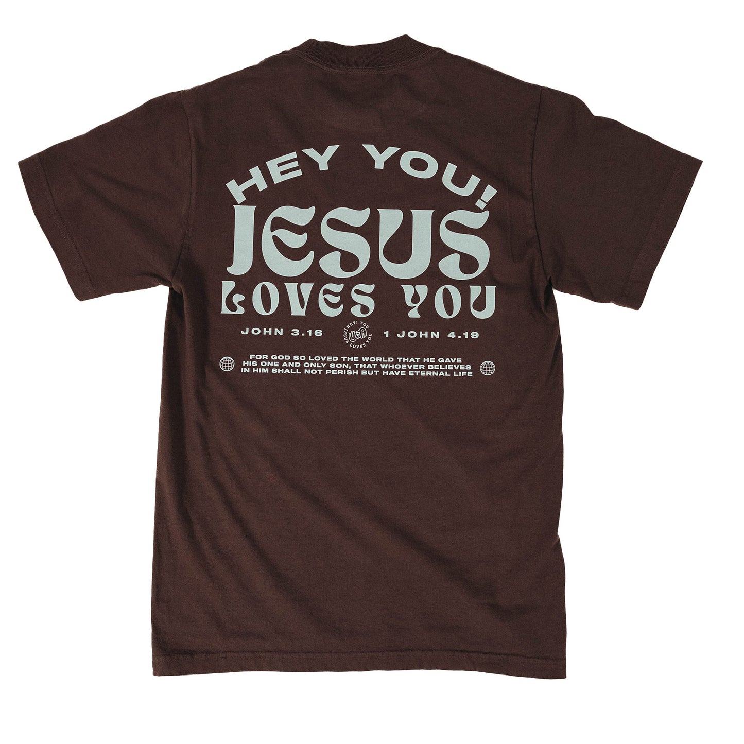 Jesus is more than Enough - Camiseta Hombro Caído Mocha