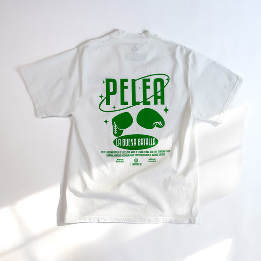 Camiseta Pelea la Buena Batalla - Blanca